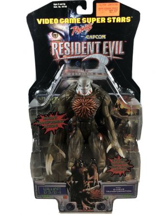 Resident Evil 2 William G - 3/g - 4 Figure.  Toy Biz 1998 Video Game Superstars