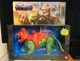 Masters Of The Universe Origins Battle Cat 6.  75 - In Action Figure.  Rare.  A,