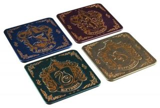 Harry Potter Metal House Crest Coasters Paladone 16653