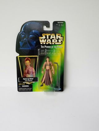 Kenner Star Wars Power Of The Force Princess Leia Organa Jabbas Prisoner Moc