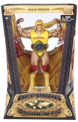 Mattel Wwe Defining Moments Elite Legends Hulk Hogan Wrestling Figure Mib