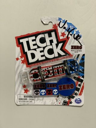 Zero ‘american Punk’ Tech Deck Signed By Jamie Thomas