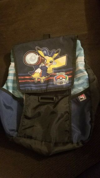 Pokemon World Championship 2015 Backpack Pikachu Sling Bag