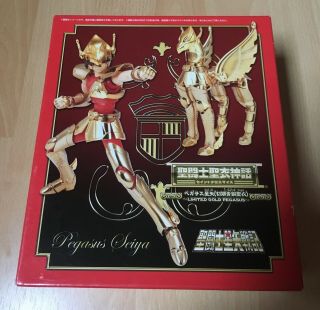 Saint Seiya Myth Cloth Pegasus Limited Gold Japanese Version Bandai