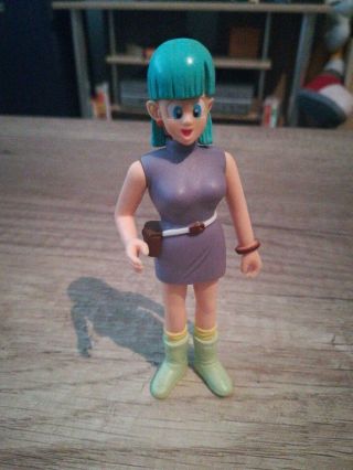 Vintage Figurine Dragon Ball Z Ab Toys 1989 Bulma,  10 Cm Figurine Articulée