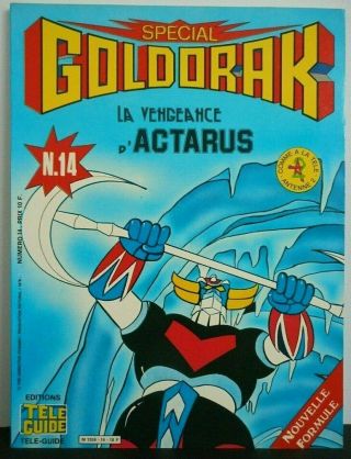 Goldorak - Livre Spécial Goldorak N° 14 Télé Guide 1978 Série Tv A2