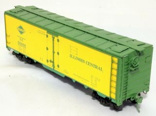 Kit Built Steel Side Reefer - Illinois Central - O Scale,  2 - Rail