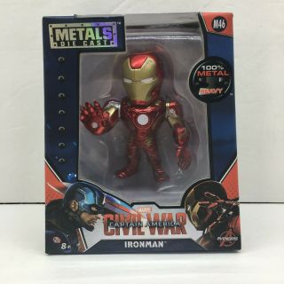 Jada Metals Die Cast Marvel Civil War Ironman 4 " M46 2016