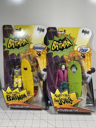Mattel Surf’s Up Batman And Joker Action Figures -