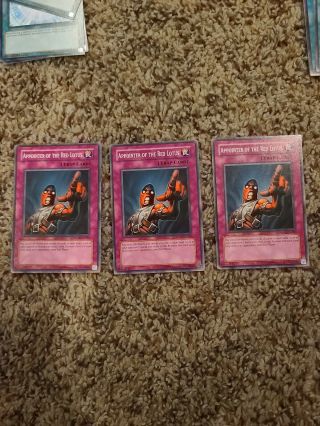 3x Appointer Of The Red Lotus Unlimited Yugioh Sovr - En080 Common Nm