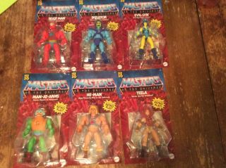 Mattel Masters Of The Universe 2020 Full Set Of Six In Hand Ready To Ship