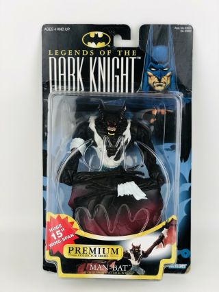 Vintage Legends Of The Dark Knight Man - Bat Batman 1997 Kenner Action Figure