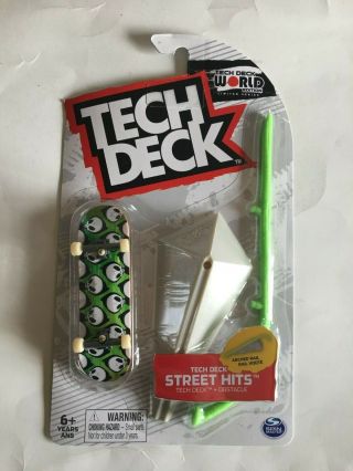 Tech Deck World Edition Limited Series Blind Skateboard Street Hits Rail