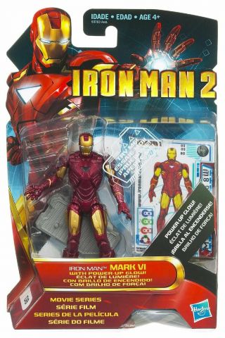 Iron Man Mark Vi Hasbro Iron Man 2 Movie Series Action Figure Marvel Universe