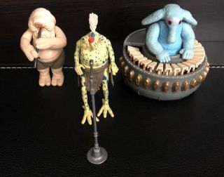 Vintage 1983 Star Wars Sy Snootles And The Rebo Band Action Figure Set