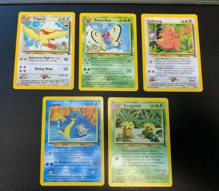 5 Pokemon Southern Island Promo Cards (nm Or Better)