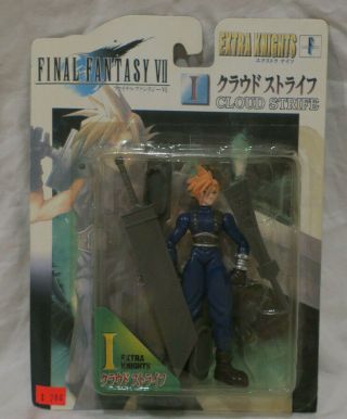 1997 Bandai Final Fantasy Vii 7 Cloud Strife Extra Knights Figure