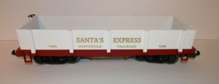 Kalamazoo G Scale Santa ' s Express 1989 Northpole Railroad Gondola 2