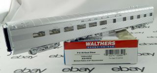 Ho Scale Pullman - Standard 36 - Seat Diner - Santa Fe 2824 - Walthers 932 - 9016