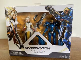 Overwatch Ultimates Series Pharah And Mercy Collectible Action Figures 2 Pack