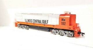Ho Scale Train Mantua Tyco Illinois Central Gulf Railroad Deisel Engine 1102