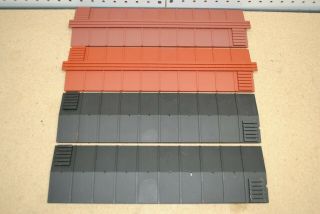 Aristo - Craft (4) Wood Box Car Roofs G - Scale