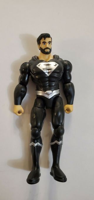 Dc Universe 4  Black Suit Superman Figure