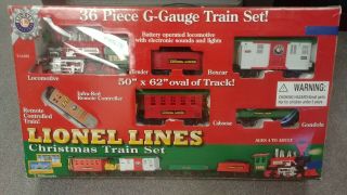 Lionel Christmas G - Gauge Train Set 7 - 11357 Year 2011 Loinel Lines