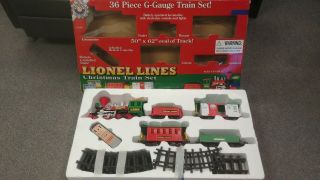 LIONEL Christmas G - Gauge Train Set 7 - 11357 Year 2011 Loinel Lines 2