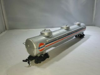 Vintage Tyco Ho Scale Triple Dome Tank Car Oil Tanker Train Layout Diorama