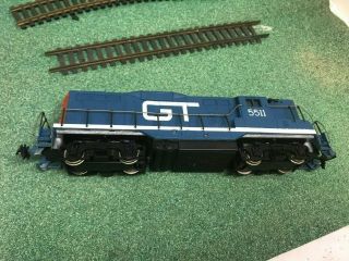 Ho Scale Lionel Gt Grand Trunk Gm Emd Gp9 Diesel Locomotive 5511 Vintage Rare