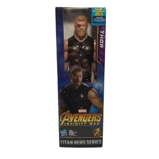 Marvel Titan Hero Series Avengers Infinity War Thor 12” Action Figure Hasbro