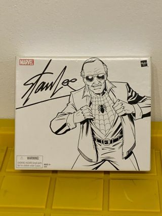 Stan Lee Marvel Legends Sdcc 207 Exclusive Spiderman Peter Parker