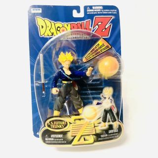 Rare Dragon Ball Z Ss Future Trunks Action Figure (irwin,  2000)
