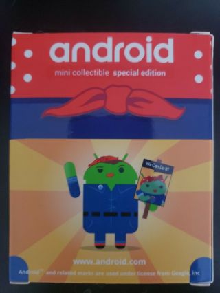 Android Mini Collectible Figurine - Google Exclusive - Rosie -, 2