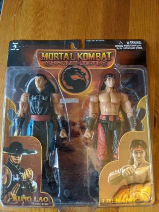 Jazwares Mortal Kombat Shaolin Monks Kung Lao & Liu Kang Action Figure Pack