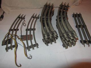 Vintage Toy Train Track Straight & Curved (Some Lionel,  Marx?,  Unmarked) 2