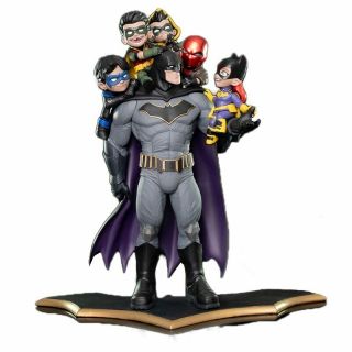 Dc Marvel Comics Batman And Boy Wonder Robin And The Family Action Statue