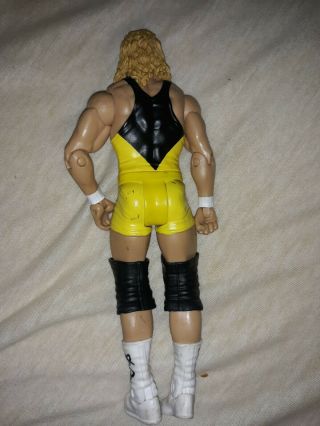Rare Curt Hennig Mr.  Perfect WWE Wrestling Action Figure 2011 Yellow Mattel 2