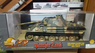 21st Century Ultimate Soldier Wwii German Panther Tank W/driver