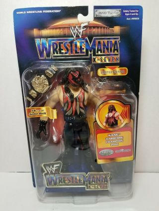 Wwe Wwf Wrestlemania X - Seven Kane Limited Edition Action Figure | Nib