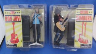 2007 Mcfarlane Toys Jon Bon Jovi Richie Sambora 2 Pack Action Figure