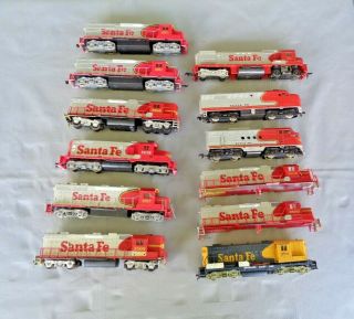 Ho Scale Santa Fe Diesel Locomotives And Body Shells