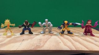 Marvel Hero Squad: Nick Fury,  Scarlet Witch,  Magma,  Iron Man,  Wolverine