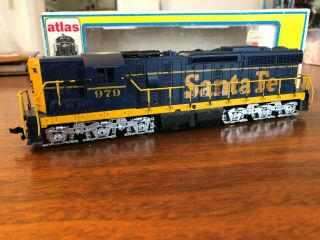Ho Scale Atlas Item 7001 Santa Fe Sd24 Diesel Locomotive 979