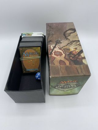 Magic The Gathering Shadowmoor Bundle/fat Pack Storage Box With Cards And Dice