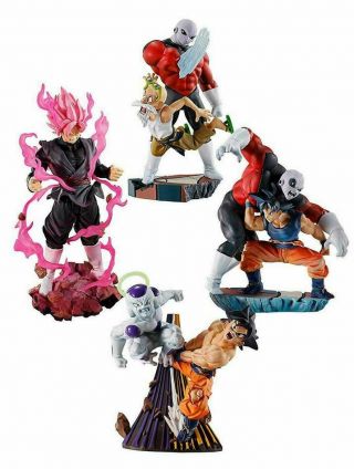 Oem Dragon Ball Dbs Dracap Rebirth Mini Rose Goku Jiren Roshi Figures