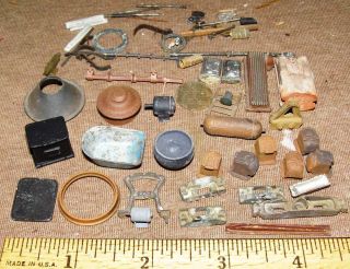 O Scale On3 On30 Junk Yard Parts Painted Weathered Unknown Maker Nob