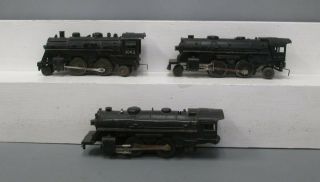 Lionel Vintage O Gauge Postwar Steam Locomotives: 1062,  2034 & 1654 [3]