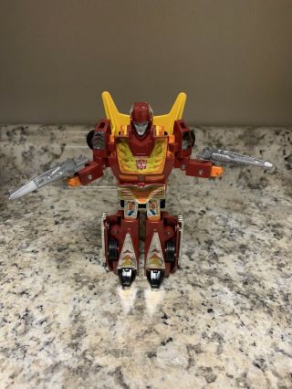 Transformers G1 Walmart Reissue Figure Hot Rod With Weapons Autobots